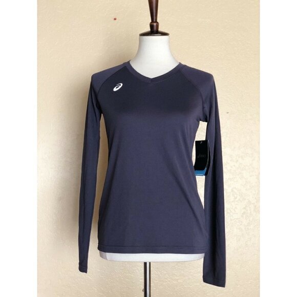 ASICS Women's Circuit Warm-Up LS Tee XS - Picture 2 of 8